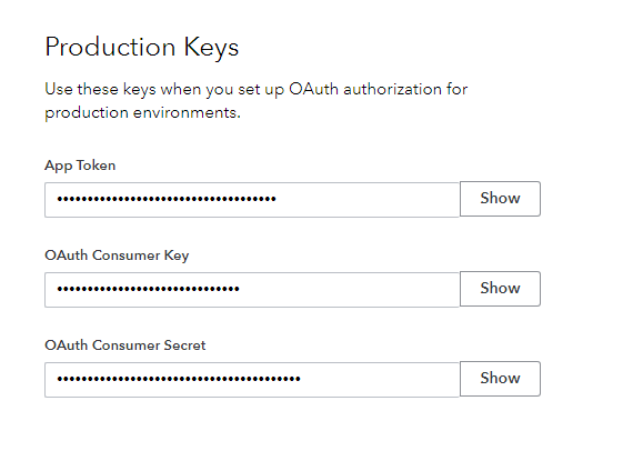 agreement intuit developer production keys API How get to